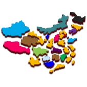 3D中国地图素材C 省份可独立拆分